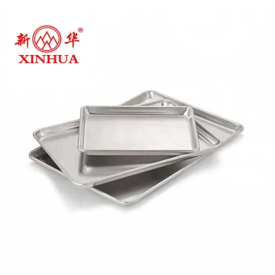 Aluminum Baking Tray Flat Baking Tray Integrated Molding for Commercial and Household Use