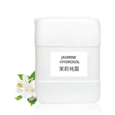 Jasmine Peppermint Rose Hydrosol Liquid 100% Pure Floral Water Spray Mist for Face Hair & Body Toner