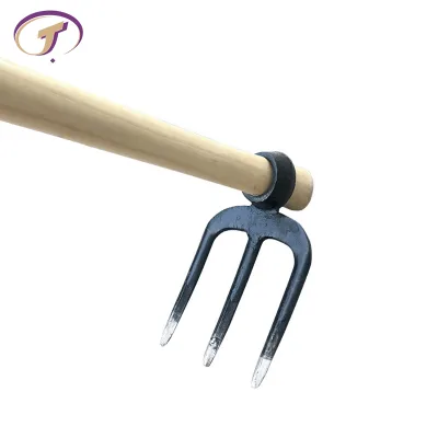 Digging Garden Fork-shaped Tools Garden Steel Fork for Outdoor Agriculture Use