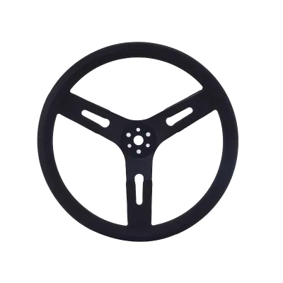 High Performance 15 Inch 6 Bolts Dish Steel Steering Wheel Racing Car Parts Sprint Car CNC Steering Wheel
