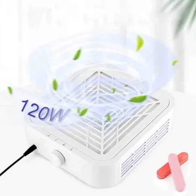 Nail Dust Collectornail Professional Replaceable Filter Brushless Manicure Vacuum Cleaner