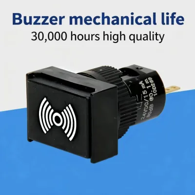 BENLEE B16 Continous Beeping Buzzer Plastic Factory Price Wholesale Mechanical Life 30000 Hours