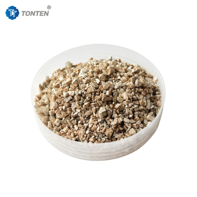 Light-brown Insulation Expanded Vermiculite Water Retention Vermiculite