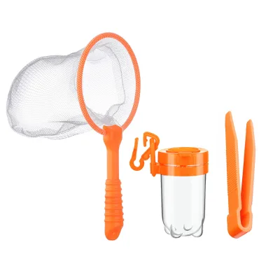 Hotsale Insect Net and Insect Bottle and Tweezers Portable Kit Four Different Color