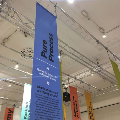 Hot Sales Competitive Design Double Sided Printing Advertising Commerce Exhibition Racing Flag Vinyl Banner