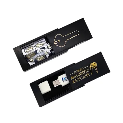 Magnetic Key Box Hide a Key Magnetic Key Holder Under Car Durable Key Safe Storage Box