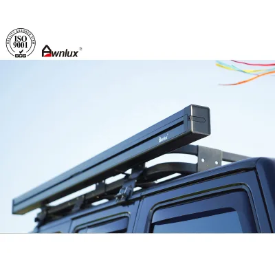 2023 New Design Aluminum Case Semi-Automatic 4x4 Accessories Offroad Truck Roof Awning