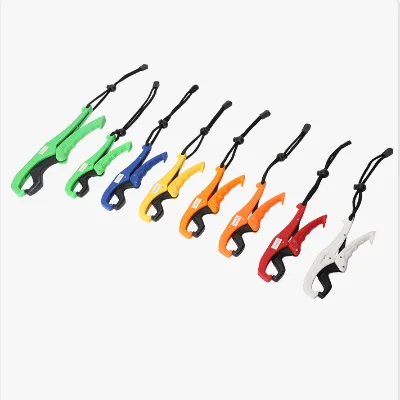 15cm 6 Inch 23cm 9 Inch ABS Plastic Floating Fish Lip Grip Clamp Fishing Gripper Pliers Floating Fishing Gripper FIshing Tools