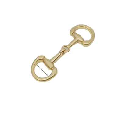 New Arrivals 10mm*50mm Horsebit Buckle Handbag Decorative Buckle Shoe Ornament Horsebit