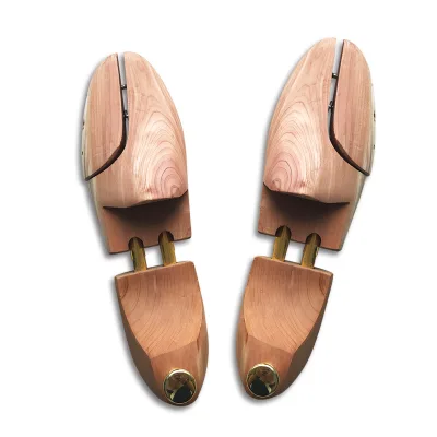 Wooden Shoe Tree Two Tube Easy Comfortable Cedar Wood Wooden Shoe Tree