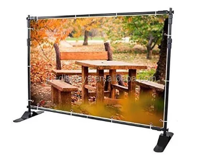 Large Backwall Banner Stand Portable Jumbo Backdrop/media Wall