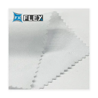100% Polyester Sublimation Textile Knitted Flag Fabric Printed Knniting Warp Fabric Flag Material