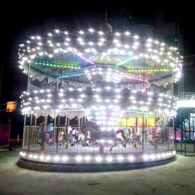 Double Floor Carousel Merry Go Round for Sale; China Professional Amusement Rides Manufacturer Selling Carousel