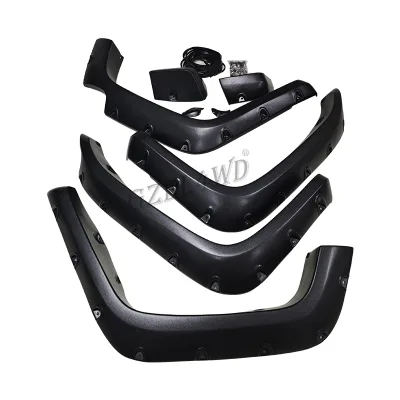 Quality Wholesale Car Wheel Eyebrow Pocket Style Wheel Arch Flares Widened Fender Flare for TOYOTA FJ CRUISER 2007-2014