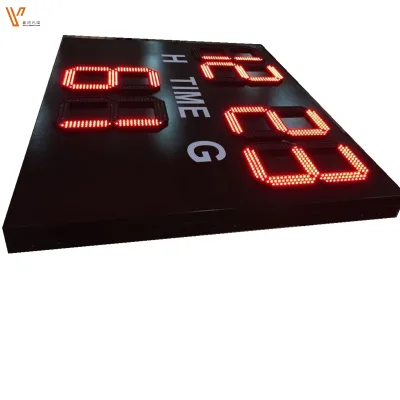 Wireless Control Led Digital Football Stadium Basketball Lamp Bead Digital ScoreBoard with 24S Clock