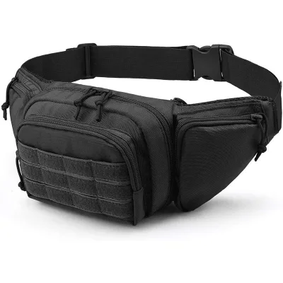Custom logo Sports Running Waist Bags Bum Bags Travel Durable Hiking Outdoor Tactical Fanny Pack Waist Bag