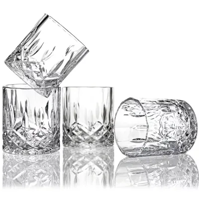 Wholesale Tequila Wholesale Old Fashioned Diamond Shaped Whiskey Glasses