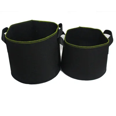 Eco Friendly Polyester Planting Bag Heavy Duty for Potato Cultivation 1000mL Capacity With Transparent View Window