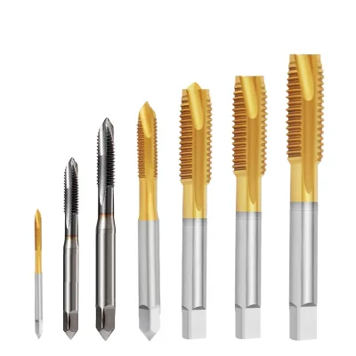 CDK High-speed Steel Spiral Tap M4 X0.7 Threading Taps Roll Form Taps with Cobalt Chip Removal Blind Hole