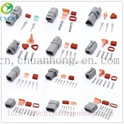 Waterproof Connector Deutsch DT06 or 04 Male Female Auto Connector Plug