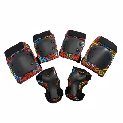 Roller Skating Skateboarding Snowboarding Ice Skating Protective Gear Adult Children's Comprehensive Protection Elbow Knee Pads