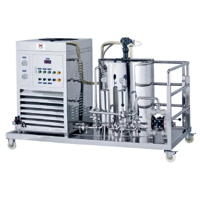 XINYOU Industrial Perfume Freezing Filter GMP 316L Stainless Steel High Precision Cooling Equipment Fully-Automatic 0.2um