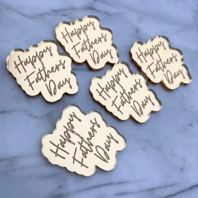 Acrylic Cake Decorating Supplies Good Dad I Love You Fathers Day Marking Plug-In Cupcake Cake Decoration High Baby