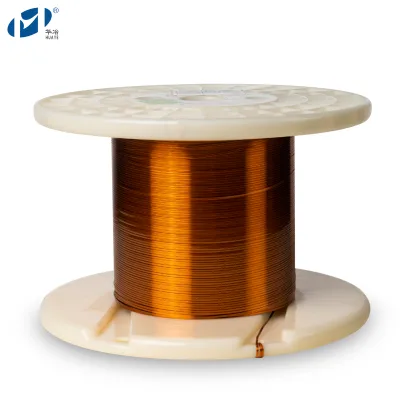 Ultra-Soft 45ohm 42AWG Micro Coaxial Copper Cable with High-Temperature Resistant PFA Brown Sheath Flat Pressed Conductor