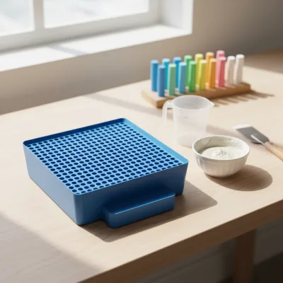 Silicone Mold for Crayon Making Durable Flexible Easy Demold Reusable Production Tool Diy Chalk Making Mold