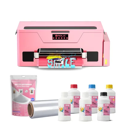Hot Sale A3 DTF Printer XP600 Printhead Efficient Complete Function Textile Device DTF Kits For Startup Business Garment Making