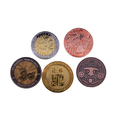 Custom Made Token Coins Stainless Steel Metal Coins for Arcade Game Machine Doll Toy Machine