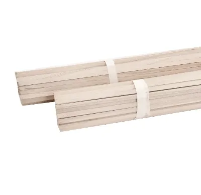 High Quality Thin Wood Strips 500mm Balsa Wood Sticks for Cutting Ship Aircraft Model Building Crafts