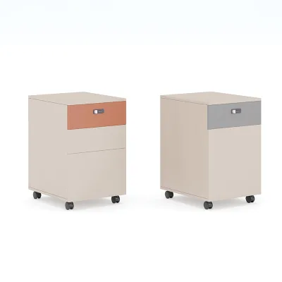 Factory Custom Wooden 3 Layers Office Wood Cabinet With Lock Office Furniture Storage Office Cabinet