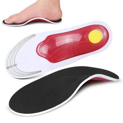 New Premium Orthotic Gel Insoles 3D Arch Support Flat Feet High Arch Unisex High for Men Women Foot Pain Relief for Children