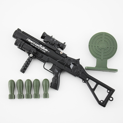 Rocket Launcher Factory Wholesale Metal Mini Soft Bullet Rocket Launcher for Sale