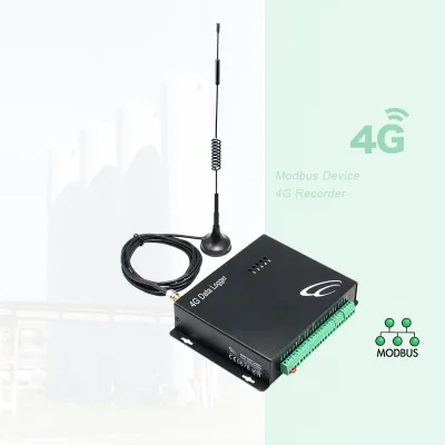 Device 4G Recorder Rs485 Water Meter Power Meter Modbus Rtu Data Logger Analog Input 4-20ma Data Logger