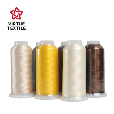 Hilo Para Bordar 120d/2 100% Polyester Embroidery Thread High Quality Embroidery Thread