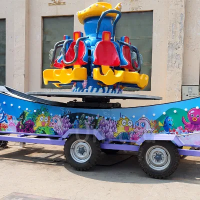 Cheapest New Design Octopus Themed Flying Car Carnival Rides for Sale