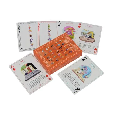 Custom Printing Braille Playing Cards Inspirational Poker Cards Deck
