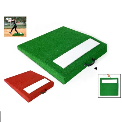 Portable Baseball Pitching Mound for Baseball Pitcher Wood Baseball Mound for Indoor and Outdoor