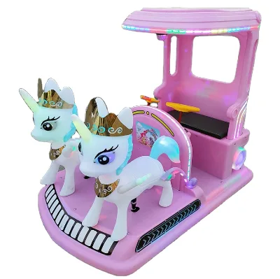 Hot Sales Shopping Mall Electric Unicorn Train Kids Mini Amusement Park Ride for Children Playground on Sales
