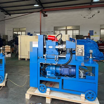 12-40MM Parallel Thread Rolling Machine Steel Bar Rebar Thread Rolling for Manufacturing Plants