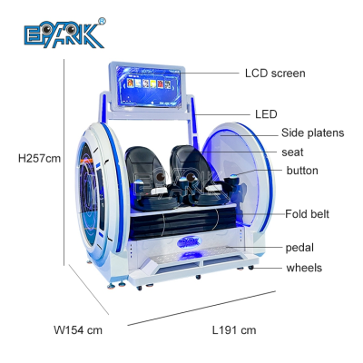 Factory Sale Realidad Virtual Simulator 9d Vr Machine Vr Cinema Gaming Chair