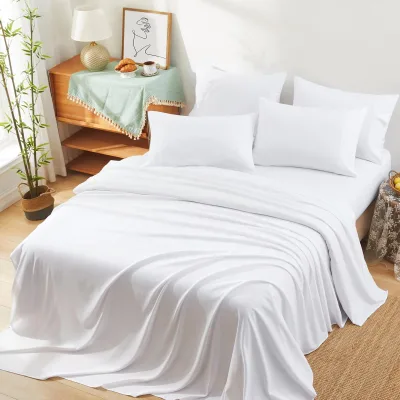 4Pcs Turkish Linen Designer Turkey Jacquard Bedding Sets