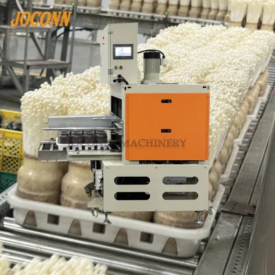Compact Mushroom Substrate Bottling Line Decapping Machine Bottle Sterilization Machine Enoki Growing Production Line