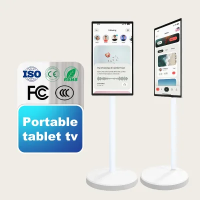 Verified Supplier 21.5/27/32 Inch 1080p Portable TV IPS Monitor Wifi Connectivity USB-C and HDMI for Home and Office Tablet TV