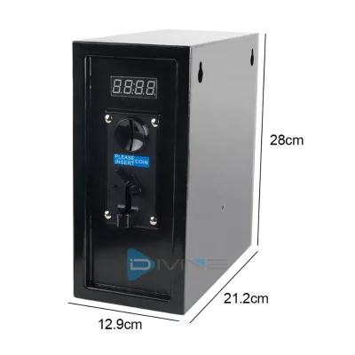Electronic Device Coin Selector 110/220V Coin Operated Timer Control Box Multi Coin Acceptor
