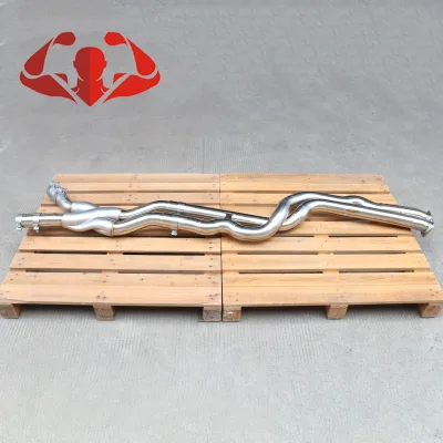 F80 F82 F83 M3 M4 S55 Replacement Equal Length Z-Style Mid Pipe Exhaust