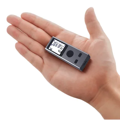Kaemeasu KM-LM Super Mini Portable Handheld Laser Rangefinder IP54 Rated 50 Groups Data Storage Rechargeable High Precision