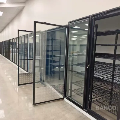 New ETL Certification Panel Glass Door Walk-in Cooler Display Freezer Cold Room Tecumseh High-Accuracy for Supermarket Etc